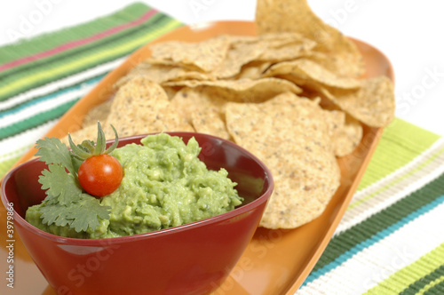 Guacamole abd Chips photo