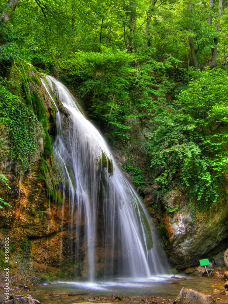 Waterfalls. Crimea.