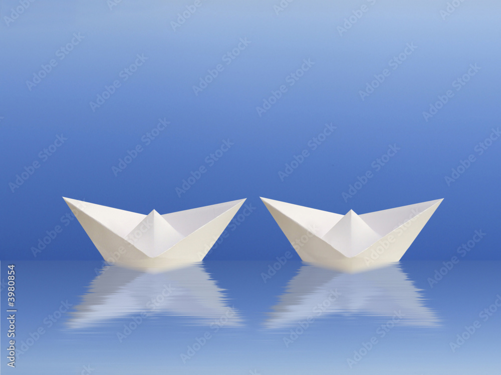 Boats sailing together Boats sailing together