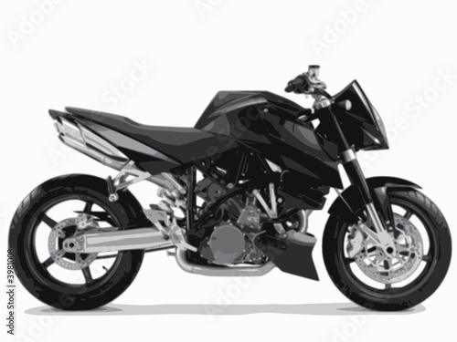 moto noire