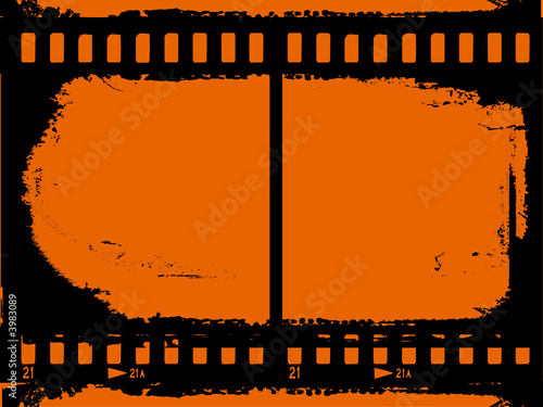 Grunge film strip