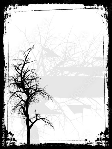 Grunge tree