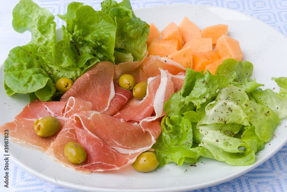 Prosciutto summer Salad 4 Prosciutto summer Salad 4