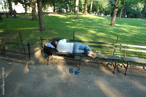 Homeless man