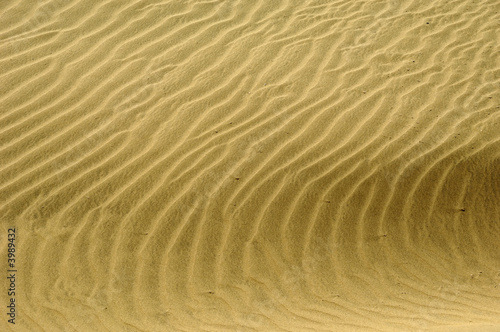 Pattern in sand