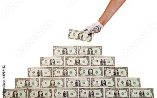 Obraz na plátně money