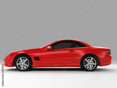 red sports car