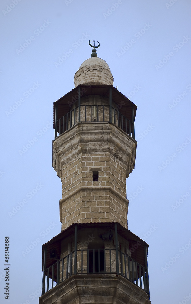 Old tower of mosque 