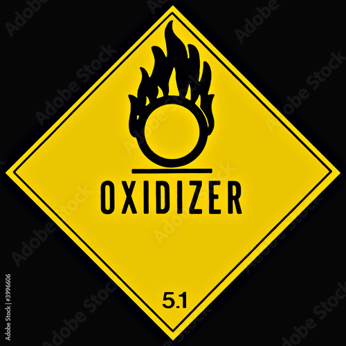 Oxidizer Sign