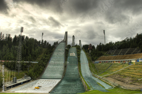  plastic ski jump photo