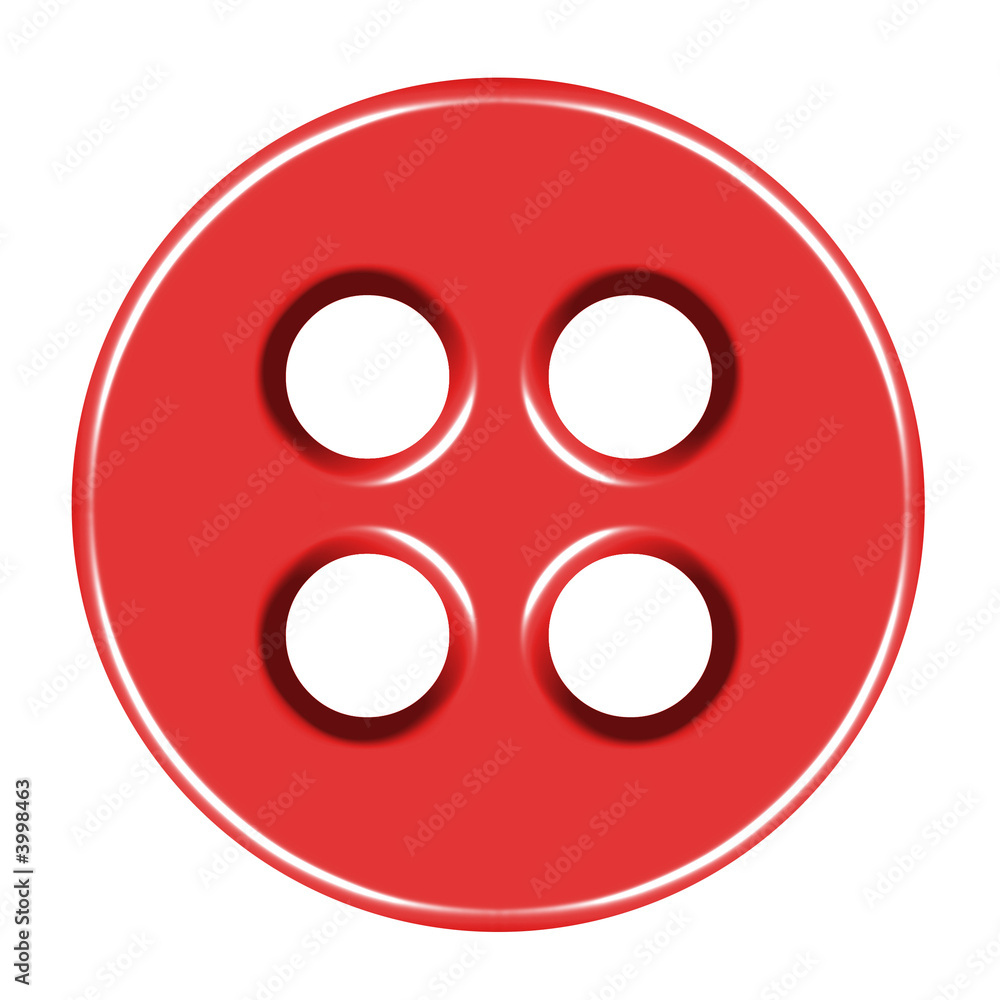 Fototapeta premium Cloth Button