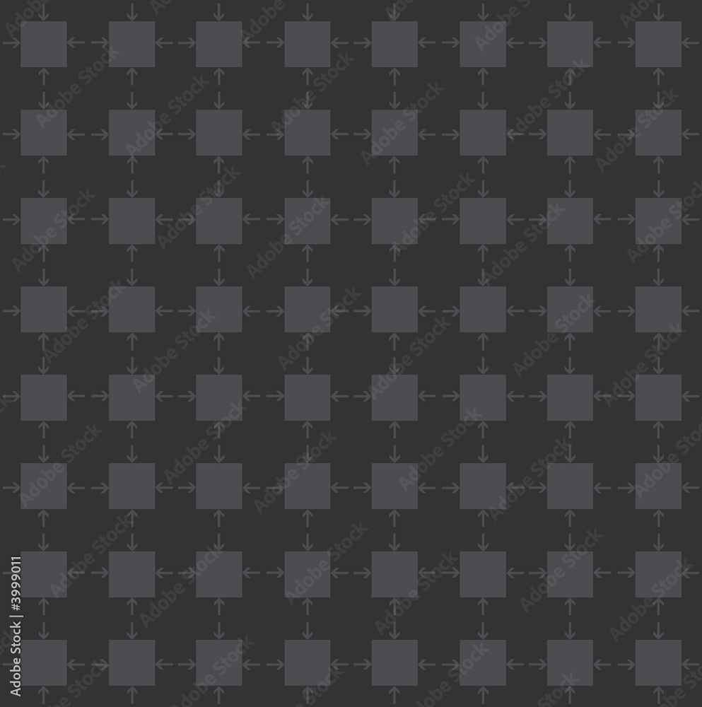Fototapeta premium Squares with pointing arrows