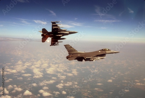 Fighterjets in flight