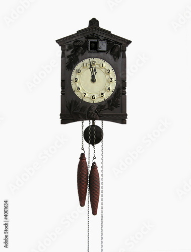 Vintage wall cuckoo-clock