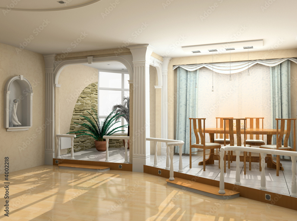 Fototapeta premium modern interior