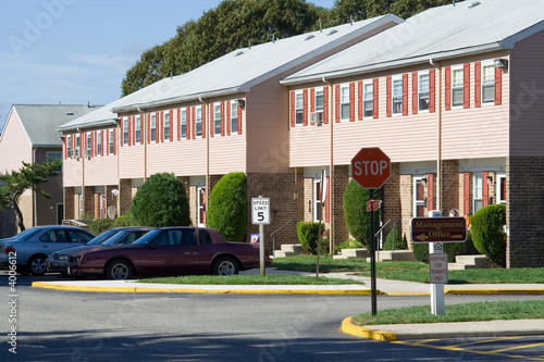 Rows of Apartments