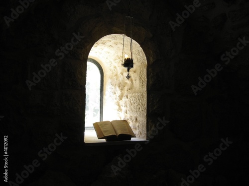 Window and bible