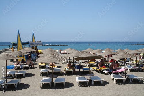Beach in Tenerife, Spain