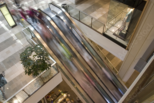 фотографія Electric Stairs in Shopping Center