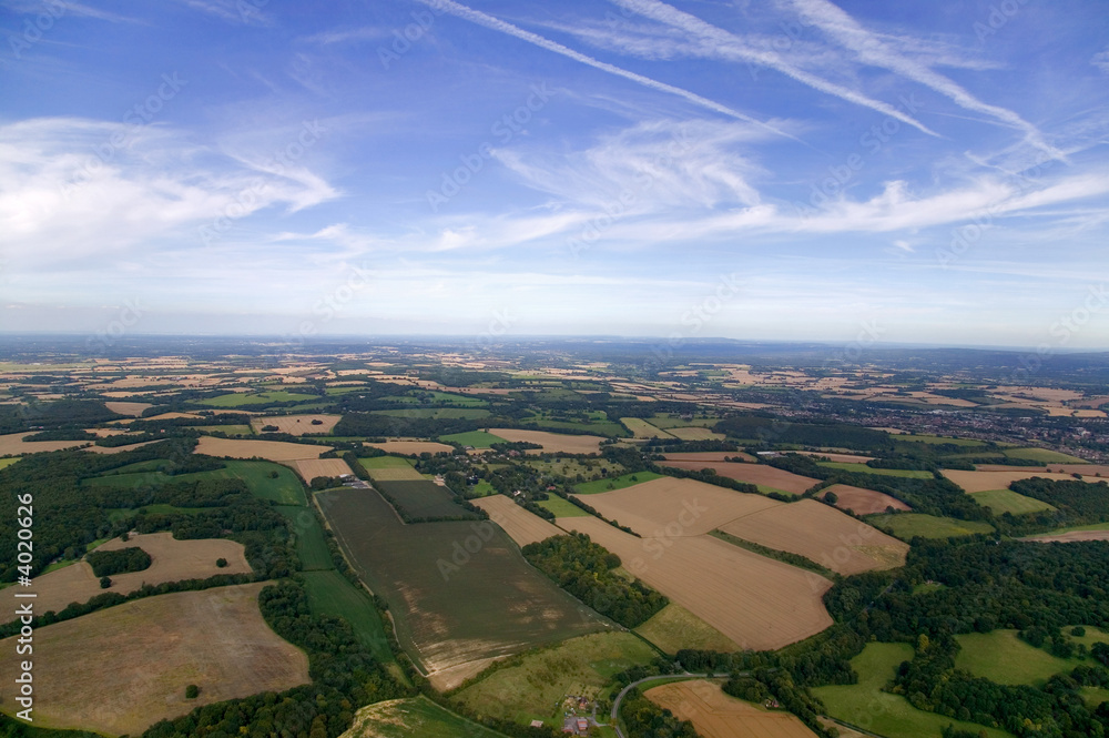 Ariel landscape