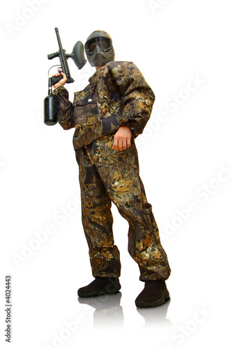 paintball fighter