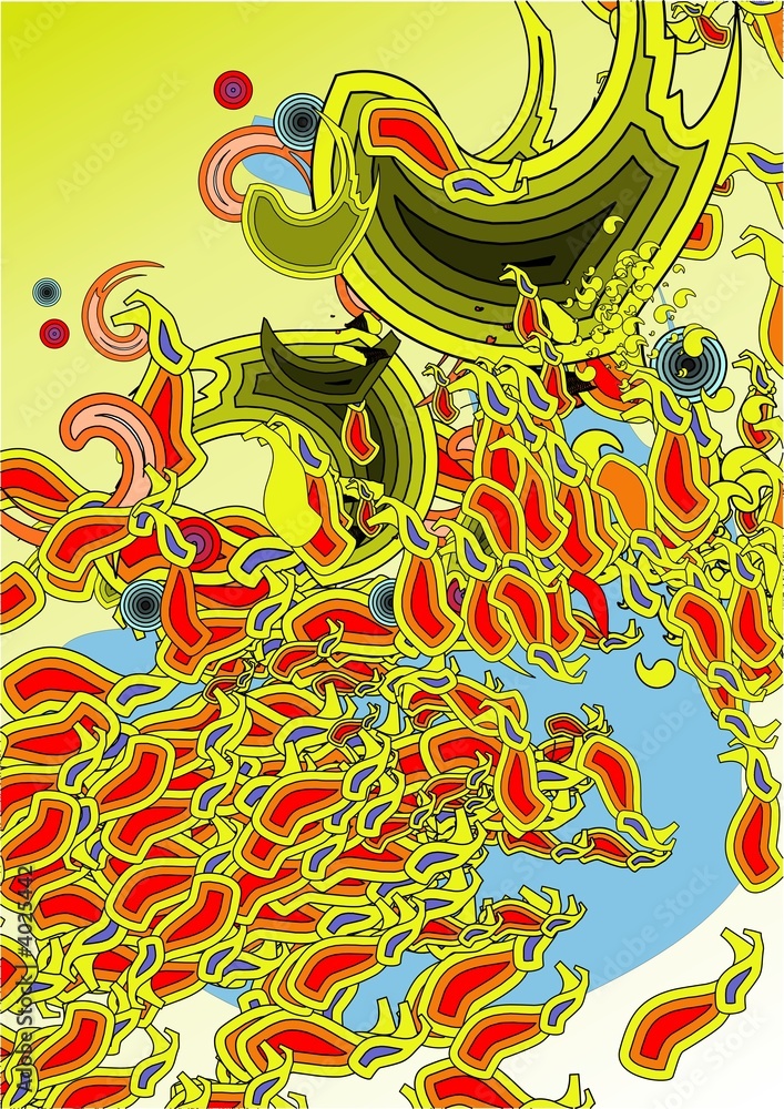 Fototapeta premium swirls