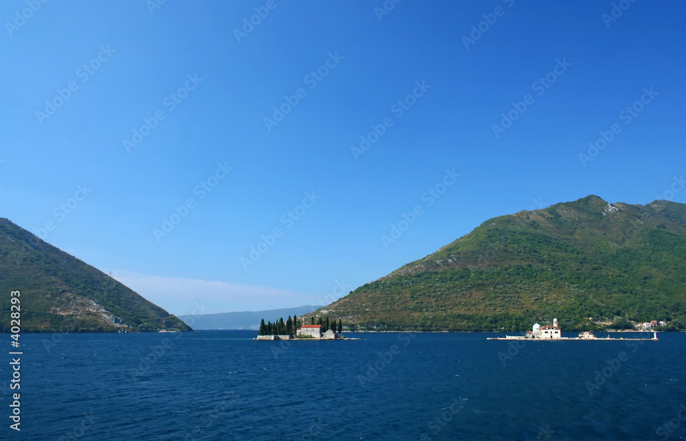 Kotor bay in Montenegro