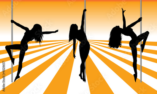 Pole dancers