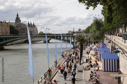 Paris plage photo