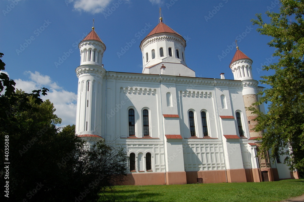 église orthodoxe à vilnius