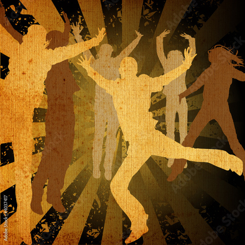 jumping people