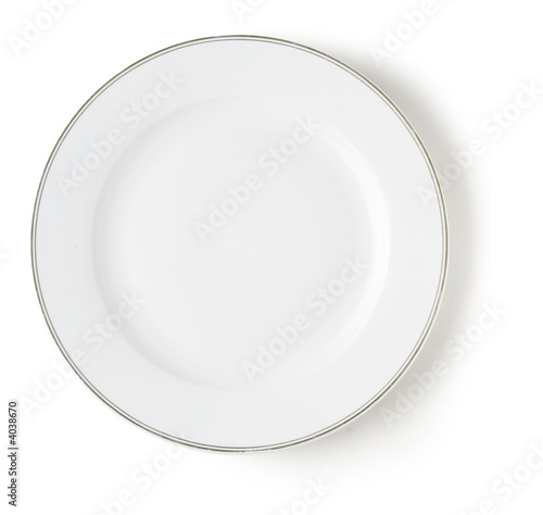 Fotografija white empty dish