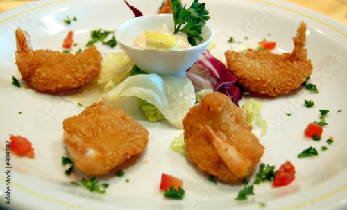 beignets de crevettes