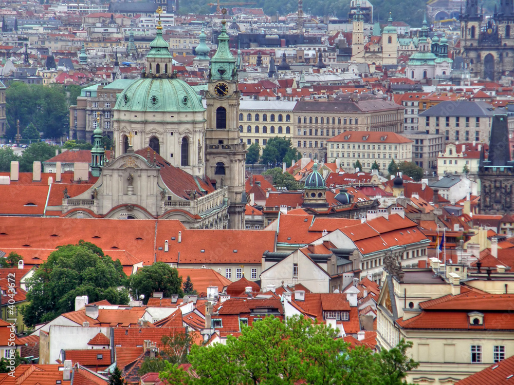 Naklejka premium Old city. Prague.