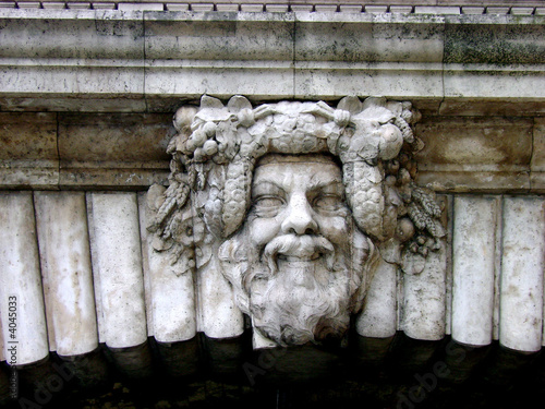 Foto bacchus riant