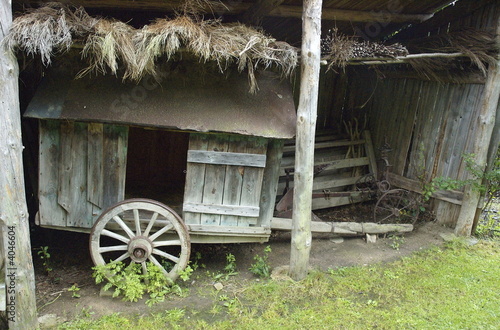 Cabane mobile de berger pour l'estive 