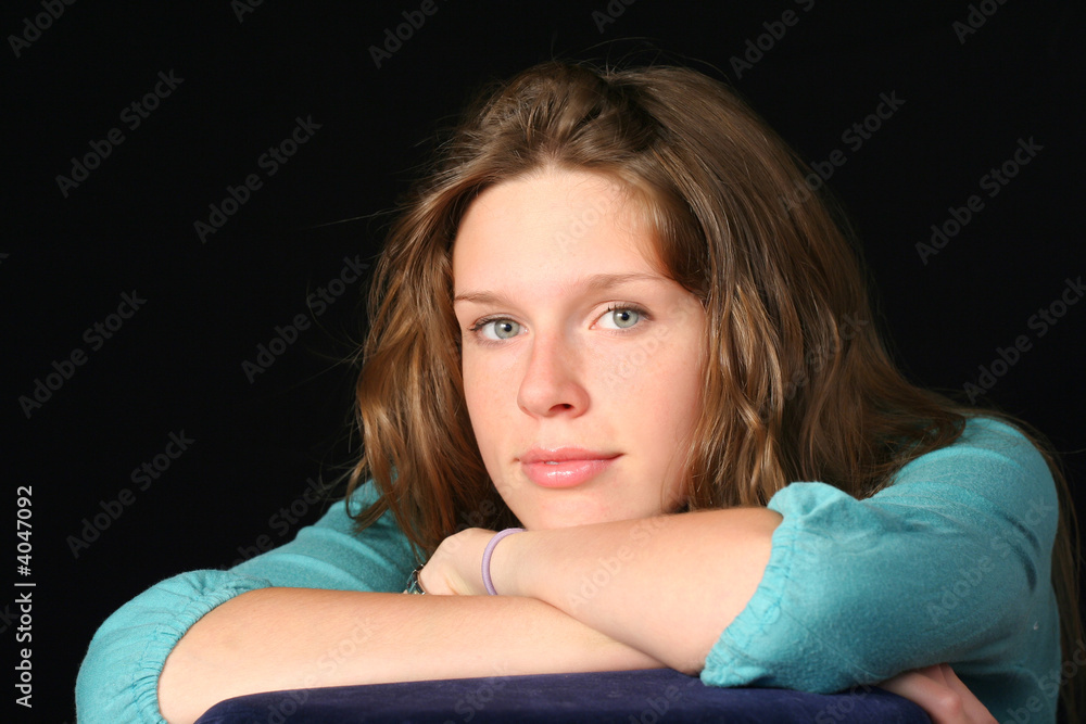 portrait of a beautiful teen portrait of a beautiful teen