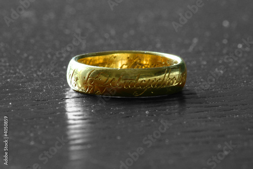 L'unico anello, The lord of the Ring, Tolkien photo