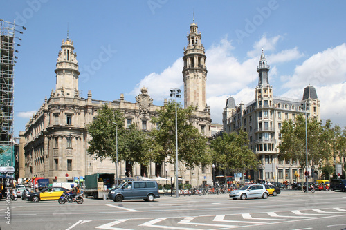 Barcelona cityscape