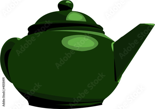 Théière Verte