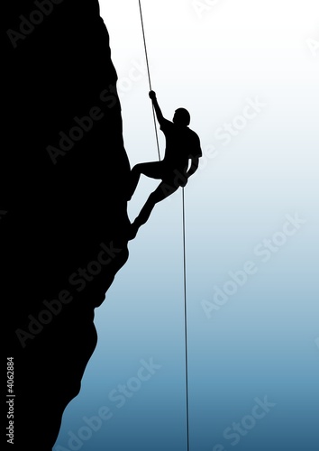 Rock climbing