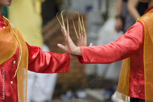 Thailändische Tanzdarbietung photo