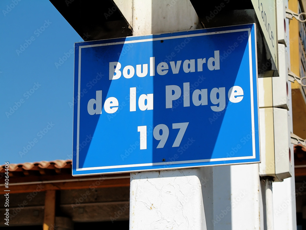 Boulevard de la plage