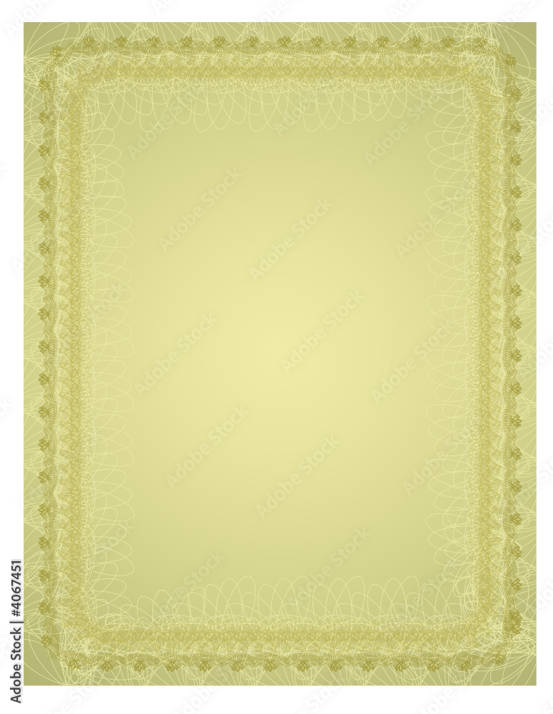 Vector certificate background