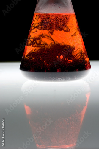 red beaker reflection 5