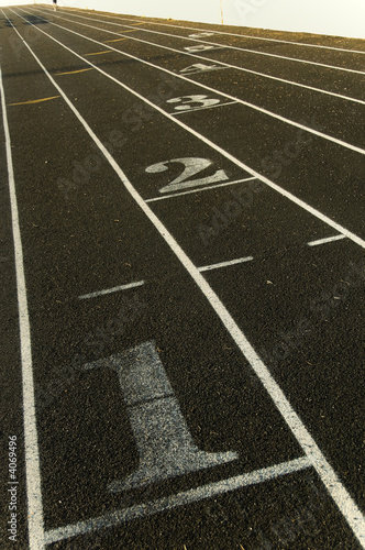 Marking on a track
