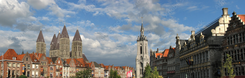 Tournai en Belgique - La Grand place