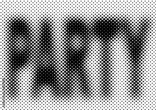 dance vector halftone party background