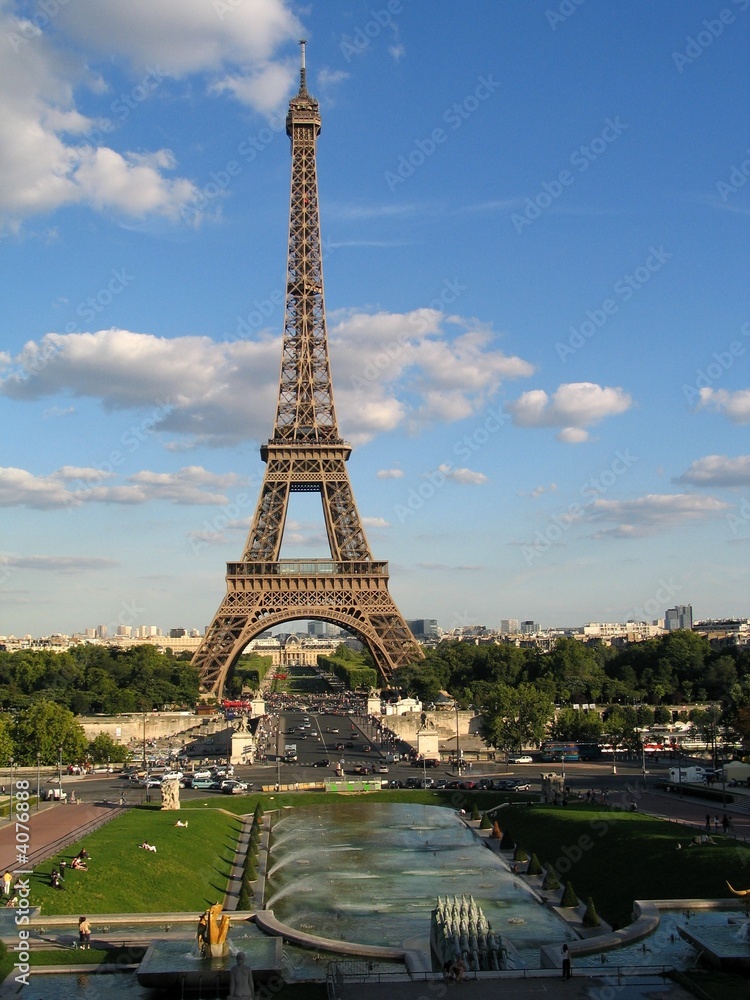 Obraz premium Eiffelturm Paris