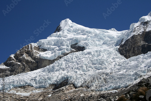 Glacier dans la cordillère blanche